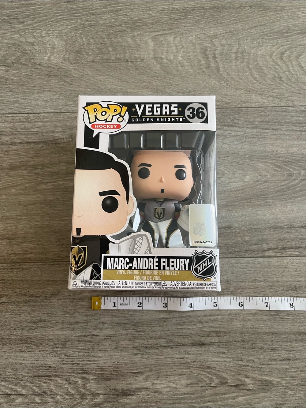 Funko Pop! Vegas Golden Knights, Marc-Andre Fleury 36 - Picture 11 of 11